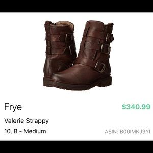 Frye shearling boots